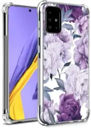 iPhone 12 Case/iPhone 12 Pro Case 6.1 inch 2020,Clear Shockproof Floral Cover