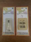 Pair Of A.H.M. HO Scale Lighted Landscaping Accessories
