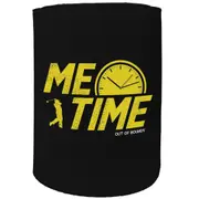Alcohol Stubby Holder - Me Time Golf - Funny Novelty Birthday Gift Joke Beer Can Bottle Coolie