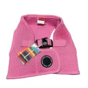 New With Tags Puppia Pink Dog soft harness tagged XL measures 9 inches across