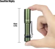 ThruNite Archer Mini, 405 Lumens Tail Switch LED Flashlight, CW, Green