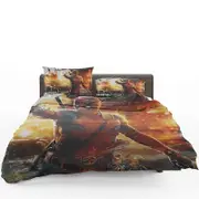v2745 Bed Sheets Deadpool Artwork Super Hero Duvet Cover Set Pillowcase Bed Linen Bed Sheets IU2745