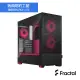 【Fractal Design】Pop Air RGB Magenta Core TGC 鋼化玻璃透側電腦機殼-暗魅紅