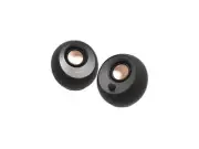 Creative Pebble V3 2.0 Bluetooth Speaker System - 8 W RMS - Black - Desktop - 10