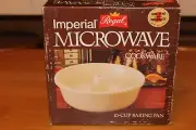 Vintage Regal Imperial Microwave Cookware 10-Cup Baking Pan, Open Box #5317