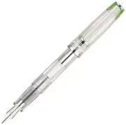 Pilot Prera Iro-Ai Fountain Pen Clear Light Green M Nib FPRN-350R-TLG-M +CON-40