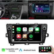 9" Android 13.0 Stereo Radio GPS Nav Wifi For Toyota Prius 2010-2015 w/ Carplay