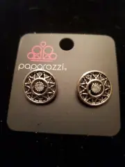 Paparazzi Jewelry Silver/ Earrings # 33