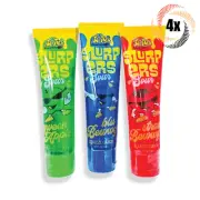 4x Tubes Too Tarts Assorted Fruit Flavors Sour Slurpers Squeeze Candy | 1.05oz
