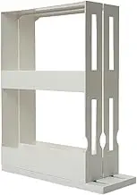 ＫＬＫＣＭＳ Rotating Condiment Holder Seasoning Organizer Rack Easy to Clean Turntable Storage Tray Food Storage Box for Dresser Bedroom