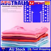 Plastic Clothes Folding Board Kids Shirt Folder Home Storage Tool (Blue) AU