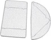 Stainless Steel Bbq Grill Net Barbecue Meshes Racks Cooling Grid Net Bbq Wire Mesh Rack Outdoor Bbq Cooling Supply