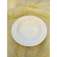 在飛比找蝦皮購物優惠-Wedgwood COLOSSEUM 純白色骨瓷餐盤(23公
