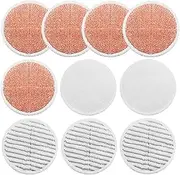 Replacement Pads for Bissell Spinwave Mop: 10 Pack Spin Mop Scrub Pads Compatible with Bissell Spinwave 23157 2124 20393 2039a 20399 2039w 23159 Powered Hard Floor Mop, Spin Mop Cleaner Scrubber Pads