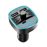 T25S Car Charger MP3 Bluetooth 5.0 DC 5V 2.4A MAX Voice Navigation