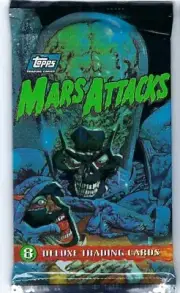 1994 Topps Mars Attacks Deluxe Trading Cards 1 sealed Pack