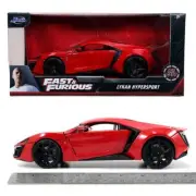Jada Toys Fast & Furious: Furious 7 Lykan Hypersport (Red) 1/24 Scale
