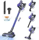 EICOBOT Cordless Vacuum, 20Kpa Suction, 30-Min Runtime, LED Brush, HEPA Filter