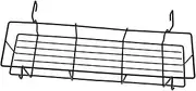 Stainless Steel Grill Storage Basket Oven Roast Basket for BBQ Easy Hang Organizer Holder Outdoor Spice Rack