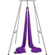 VEVOR Aerial Yoga Frame & Yoga Hammock, 2950 mm Height Professional Yoga Swin...