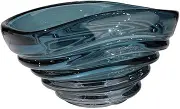 Fruit and Produce Storage Basket Modern Simple Fruit Glass Fruit Plate Ornaments Home Living Room Coffee Table Desktop Decorative Plate Suitable for Kitchen Counters(Medium)