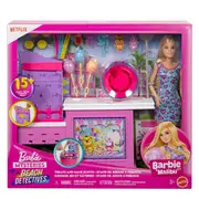 Barbie Mysteries: Beach Detectives Barbie 'Malibu' Treats and Game Booth Playset
