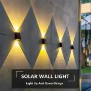 Solar Wall Lamp Garden Villa Porch Landscape Decorative Lamp Luminous Wall Light