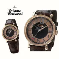 在飛比找Yahoo!奇摩拍賣優惠-Vivienne Westwood ►土星時針  （淡金色×