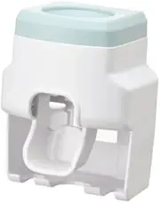 Wall-Mounted Toothpaste Squeezer and Toothbrush Holder - Space-Saving Bathroom Organizer for Household Hygiene, Durable and Easy-to-Clean Design.