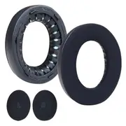 Replacement Bose QC Ultra Headset Headphone Cushion Ear Pads- Protein Leather - Black - Size:100mm* 85mm*22mm [HSAOEM0006]