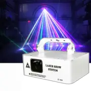 RGB Laser 500MW Beam Line Scanner Projector DMX Professional Disco DJ Wedding Pa