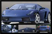 Lamborghini Gallardo Poster 36" x 24"