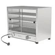 Woodson Pie Display and Food Display 50 Capacity with Sliding Glass Doors W.PIA50G