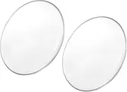 uxcell 20 Inch Drum Head Drum Skin Sound Controlled PET Material, Transparent, Pack of 2