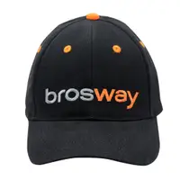 在飛比找PChome24h購物優惠-【Brosway】棒球帽-黑