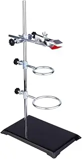 GARVALON Laboratory Stand Clamp Test Tube Holder for Chemistry Experiments Stable User Friendly Essential Teaching Tool for Lab Equipment Setup