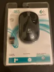 Logitech® M185 Wireless Mouse, Black 097855074126 B - 161