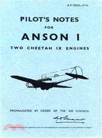 Pilot's Notes for Anson I