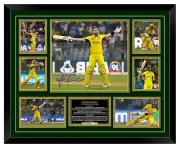 GLENN MAXWELL ODI WC 2023 VS AFGHANISTAN SIGNED Limited Edition Photo Memorabili