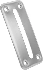 Totority Elegant Stainless Steel Rectangle Token Entry for Consoles Bill Entry Slot Integration