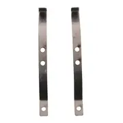 2pcs Steel Shock Absorber Leaf Springs Suspension for WPL D12 B14 B24 B16 B36 RC Truck Car Upgrade Parts Accessories silver