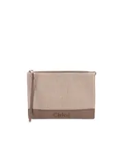 Zipper handbag One size Nude