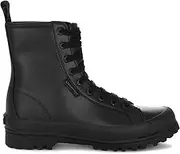 [Superga] Women's 2643 Alpina Vegan Leather Boots Black 7.5 US