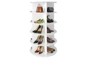 STORFEX 5 Tier Rotating Shoe Rack Tower