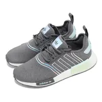 在飛比找momo購物網優惠-【adidas 愛迪達】休閒鞋 NMD_R1 W 女鞋 灰 