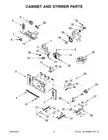 W10815465 Whirlpool Microwave Electronic Control Board See #1 on the Diagram