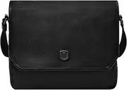 [FOSSIL] Hayes Men's Shoulder Bag, Black, Black, Free Size