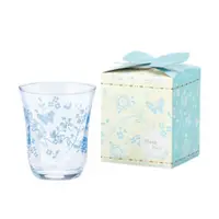 在飛比找PChome24h購物優惠-Toyo-Sasaki｜花蝶水杯 禮盒(藍)
