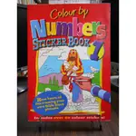 天母二手書店**COLOUR BY NUMBERS STICKER BOOK: NO.1(英文童書)CANDLE