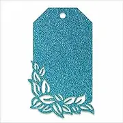 Leaf Lace Tags Metal Cutting Dies for Card Making, Paper Embossing Die-Cuts Sets, DIY Scrapbooking Photo Album Arts Crafts Templates, Stencils for Holiday Christmas Decoration